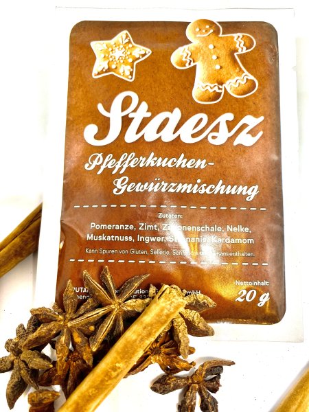 Staesz-Pfefferkuchengewürz (Staesz Tüte)