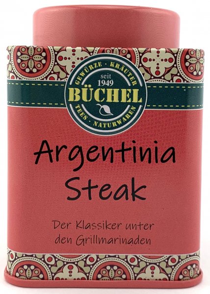ARGENTINIA STEAK Gewürzmischung in der Büchel Dose - Basic Fleisch Gew.